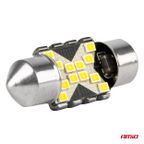 Żarówki LED CANBUS Festoon C5W 12SMD 2016 31mm White 12V 24V - AMIO 04235 — zdjęcie 4