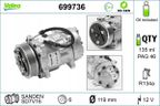 Kompresor klimatyzacji - VALEO VAL699736