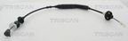 Linka sprzęgła peugeot 206 99- - TRISCAN 8140 28251A