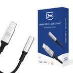 Adapter USB-C - Jack 3.5 mm - 3mk Aux Cable — zdjęcie 4