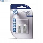 Zarowka led 12v w5w 1w biala 1xled hp - M-TECH MTELB015W — zdjęcie 2