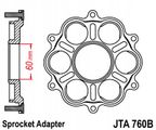 Adapter do montażu zębatek moto. - JT SPROCKET JTA760B