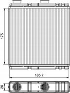 Nagrzewnica - VALEO 811543