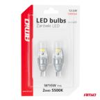 Żarówki LED CANBUS T15 W16W 2SMD 3570 White 12V 24V - AMIO AMI04257 — zdjęcie 5