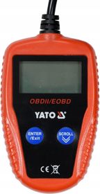 Tester Diagnostyczny OBD/EOBD - YATO YATYT-72977 — zdjęcie 2