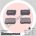 Klocki hamulcowe - ZIMMERMANN 23593.150.1 — zdjęcie 2
