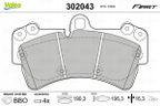 Klocki hamulcowe First - VALEO 302043