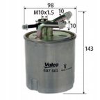 Filtr paliwa diesel przepływowy - VALEO 587563 — zdjęcie 2