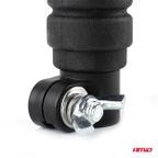 Lampa ostrzegawcza błyskowa mini kogut 18 LED flex R65 R10 12V 24V W21pl - AMIO AMI02921 — zdjęcie 3