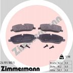 Klocki hamulcowe - ZIMMERMANN 24191.180.1 — zdjęcie 2