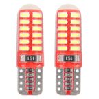 Żarówki LED CANBUS 24SMD 3014 T10e W5W SILCA White 12V - AMIO AMI01444
