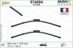 Piora wycier 800+750 plaskie vf484 flatb - VALEO 574684 — zdjęcie 2