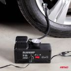 Kompresor samochodowy pompka 12V 230V AC - AMIO AMI02188 — zdjęcie 4
