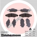 Klocki hamulcowe - ZIMMERMANN 23340.170.1 — zdjęcie 2