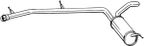 Tłumik układu wydechowego tył - BOSAL BOS282-859