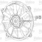 Wentylator - VALEO 696091