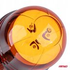 Lampa ostrzegawcza błyskowa kogut 39 LED flex R65 R10 12V 24V WAR09P - AMIO AMI01501 — zdjęcie 2