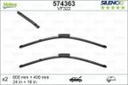 Piora wycier 600+400 plaskie vf322 flatb - VALEO 574363 — zdjęcie 2