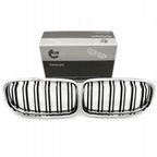 Grill bmw podwójna listwa, chrom, bmw 3 e90 facelift - SKV ESEN 66SKV102