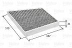 Filtr kabinowy weglowy pc protect / - VALEO 698741 — zdjęcie 2