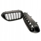 Grill bmw podwójna listwa, czarny mat, bmw 5 g30 - SKV ESEN 66SKV195