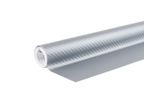 Folia karbonowa carbon 3d srebrna 30cm x - AMIO AMI02600