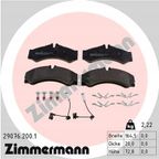 Klocki hamulcowe - ZIMMERMANN 29076.200.1 — zdjęcie 2