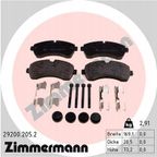 Klocki hamulcowe - ZIMMERMANN 29200.205.2 — zdjęcie 2