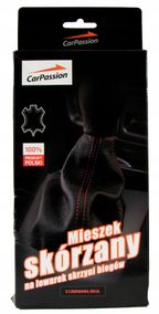 Mieszek na lewarek czarny czerwona nic - CARPASSION CPA10055