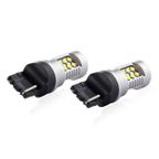 Zarówki LED CANBUS 3030 24SMD T20 7440 W21W White 12V 24V - AMIO AMI01173 — zdjęcie 3