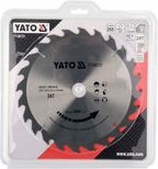 Tarcza TCT do Drewna 255x24TX30MM - YATO YATYT-60731 — zdjęcie 2