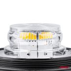 Lampa ostrzegawcza błyskowa kogut 36 LED magnes R65 R10 12V 24V W03m - AMIO AMI02295 — zdjęcie 4