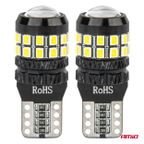 Żarówki LED CANBUS T10 W5W 27SMD 2016 White 12V 24V - AMIO 04258 — zdjęcie 2