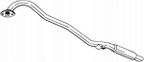 Tłumik układu wydechowego tył - BOSAL BOS278-551