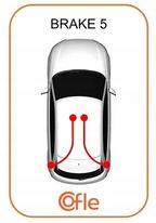 Linka h-ca pr renault clio 98- - COFLE 11.6598 — zdjęcie 4