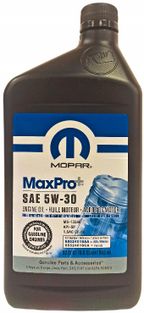Olej mopar 5w-30 api sn plus 0,946l OLEMOP68524018AA