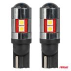 Żarówki LED CANBUS T10 W5W 9 SMD 3030 White 12V 24V 36V 48V - AMIO AMI04244 — zdjęcie 2