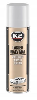 K2-lakierowniczy biały mat 500ml - K2 MELLE MELL342 — zdjęcie 2