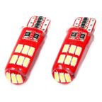 Żarówki LED CANBUS 15SMD 4014 T10e W5W SILCA White 12V - AMIO AMI01443 — zdjęcie 4