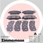 Klocki hamulcowe - ZIMMERMANN 24351.170.1 — zdjęcie 2