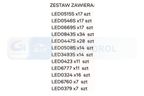 Podajnik na żarówki-zestaw 24v - BOSMA LED9686 — zdjęcie 2