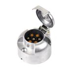 Gniazdo elektr haka aluminiowe 7 pin - AMIO AMI01257