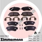Klocki hamulcowe - ZIMMERMANN 20261.190.2 — zdjęcie 2