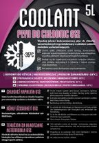 Płyn do chłodnic coolant g12 5l czerwony COL894515 — zdjęcie 3
