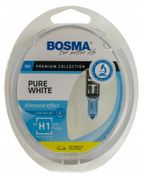 Pure white 12v 55w p14,5s h1 twin box - BOSMA LED8900