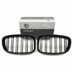 Grill bmw podwójna listwa, czarny połysk, bmw 5 f07 - SKV ESEN 66SKV178