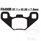 Klocki hamulcowe. moto. - EBC Brakes FA490R — zdjęcie 2