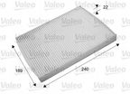 Filtr kabinowy - VALEO 715660 — zdjęcie 2