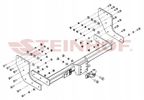 Hak holowniczy - STEINHOF STM-338/1 — zdjęcie 3