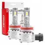 Żarówki samochodowe LED seria X2 H8 H9 H11 H16 6500K Canbus - AMIO AMI02974
